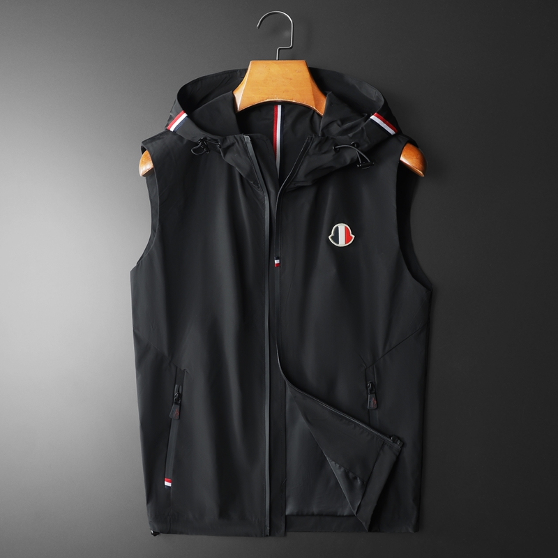 2025春装新款男士连帽马甲背心M-5XL钱塘6026-9013-P145，男装背心/马甲，钱塘6026