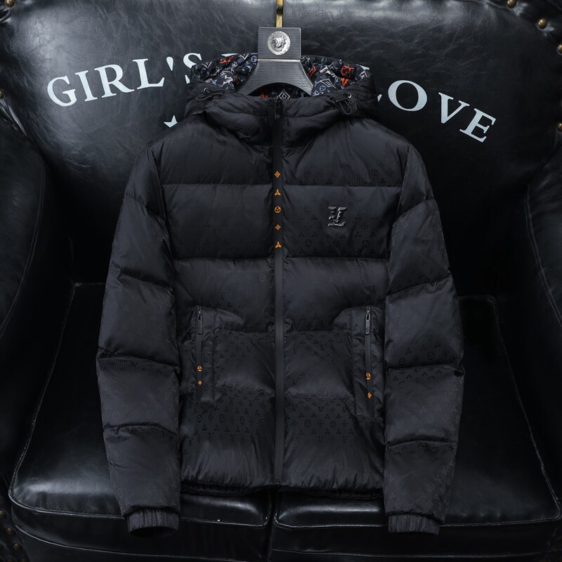 2025冬装新款连帽羽绒服男M-5XL钱塘6026-Y9017-P300（大货款,男装羽绒服,钱塘6026