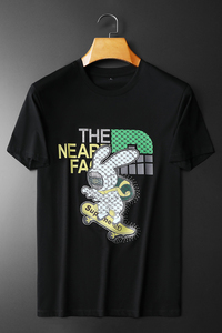 2024年新款 双丝光棉短袖T恤  6381-P80 M-5XL 白色图片