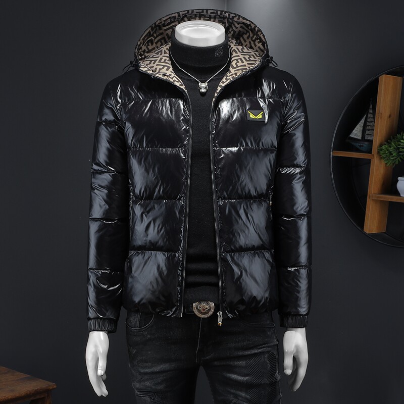 2025冬装新款连帽羽绒服男M-5XL钱塘6026-Y9016-P300（假模图，男装羽绒服，钱塘6026