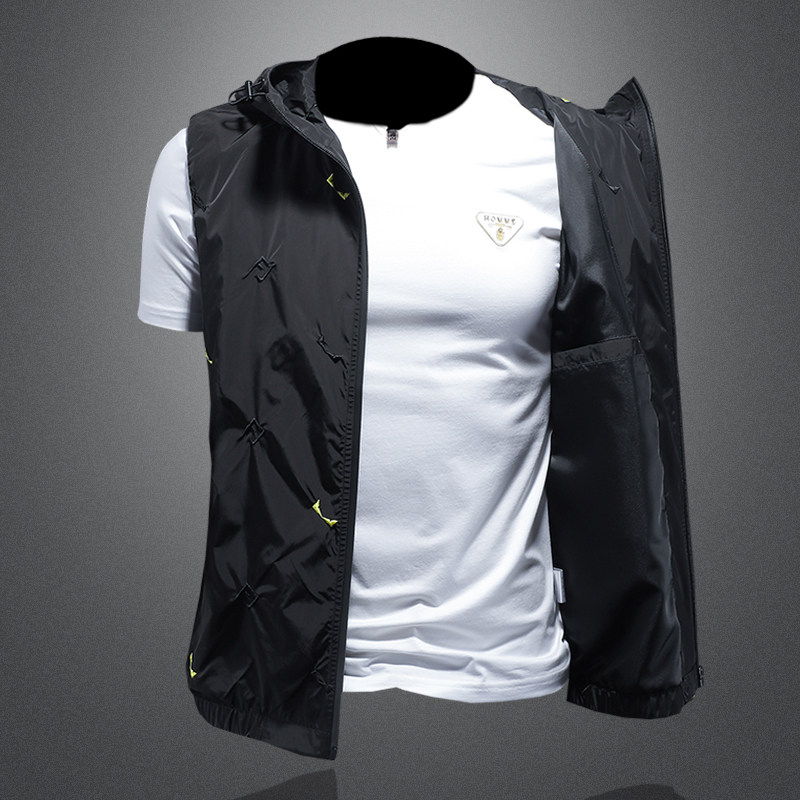 2024春装男士连帽刺绣马甲背心M-5XL9002-P145镂空图,男装背心/马甲,钱塘6026