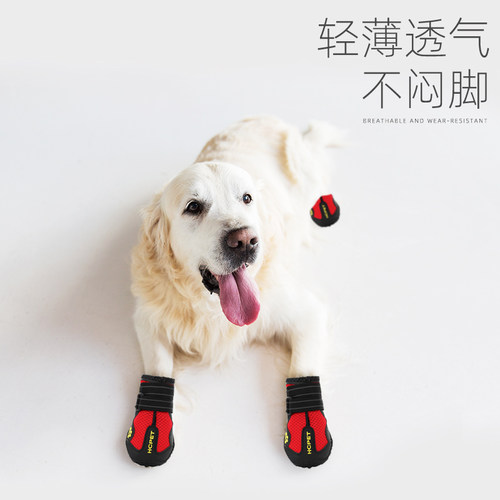 hcpet狗鞋子脚套夏季大型犬巨贵
