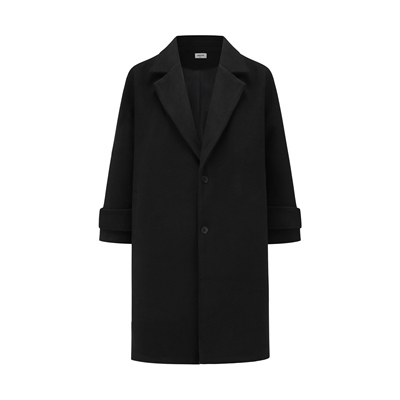 AMBSOM 秋冬必入！暖冬氛围 重磅60澳洲羊毛混纺长款风衣大衣外套