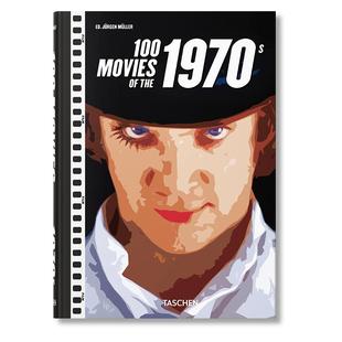 英文生活 TASCHEN1970年代 原版 1970s the Movies 100 100部电影 预订