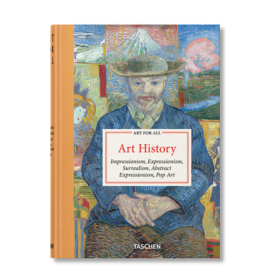 【预订】TASCHEN艺术为众生：艺术史 Art for All. Art History 原版英文艺术画册画集 五大艺术流派