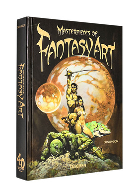 【现货】TASCHEN塔森【45周年纪念版】Masterpieces of Fantasy Art，奇幻画派杰作进口原版图书