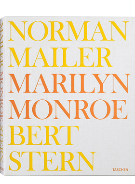 【预订】MARILYN MONROE[限量收藏版] 玛丽莲·梦露 诺曼·梅勒与伯特·斯特恩拍摄 进口原版图书[TASCHEN]包邮
