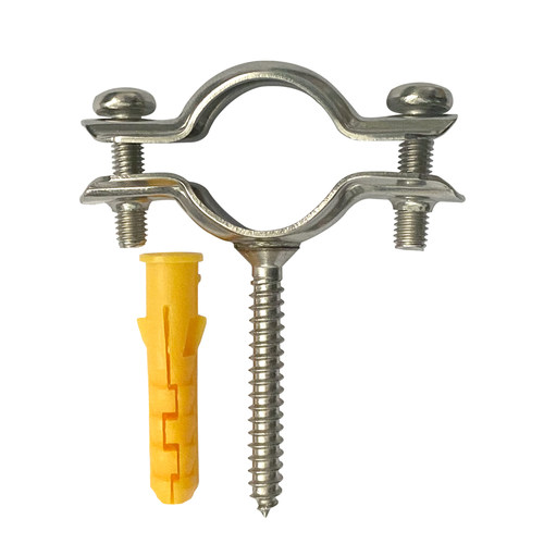 全304不锈钢小型管夹工业