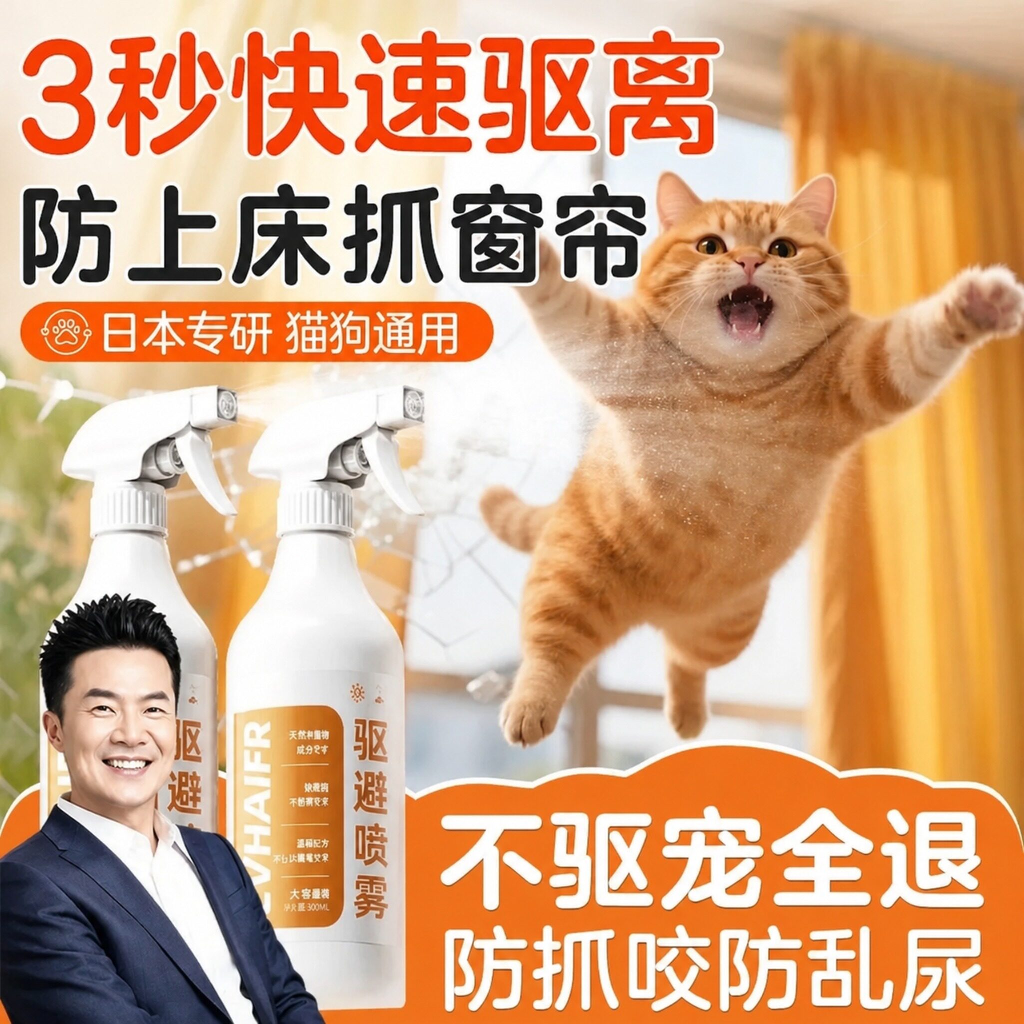 Sam×央ma爆卖』驱猫狗喷雾第一图片