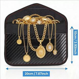 黄金保存专用袋信号屏蔽袋防金属探测器防消磁盗刷RFID防定位手机