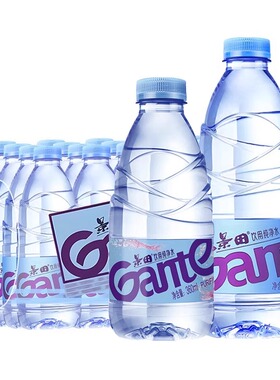 景田饮用纯净水560ml*24瓶整箱特批价360ml小瓶饮用水非矿泉水