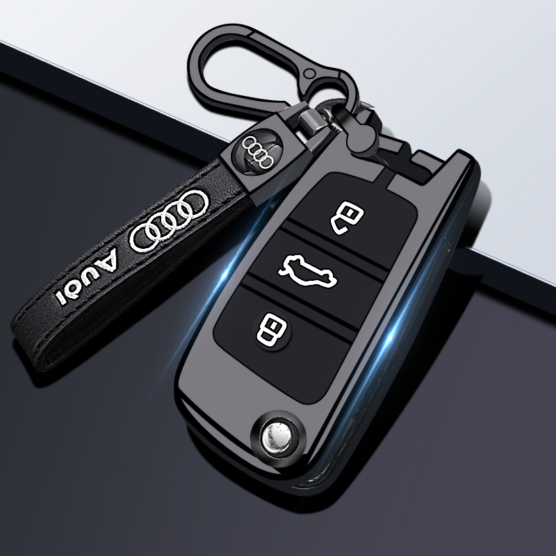 2011款奥迪A6L钥匙套05/06/08/09/10款老款舒适豪华版汽车包壳扣