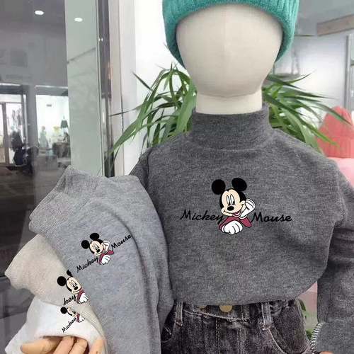 男童女童新款德绒打底衫