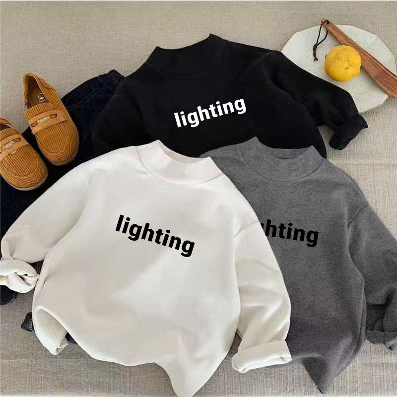 男女童内搭T恤打底衫潮保暖上衣秋冬新款德绒休闲半高领可爱长袖,童装/婴儿装/亲子装,T恤,淘宝优惠券,粉丝福利购,淘宝优惠卷