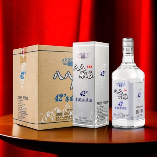 八八原酿42度淡丽6瓶装高粱酒