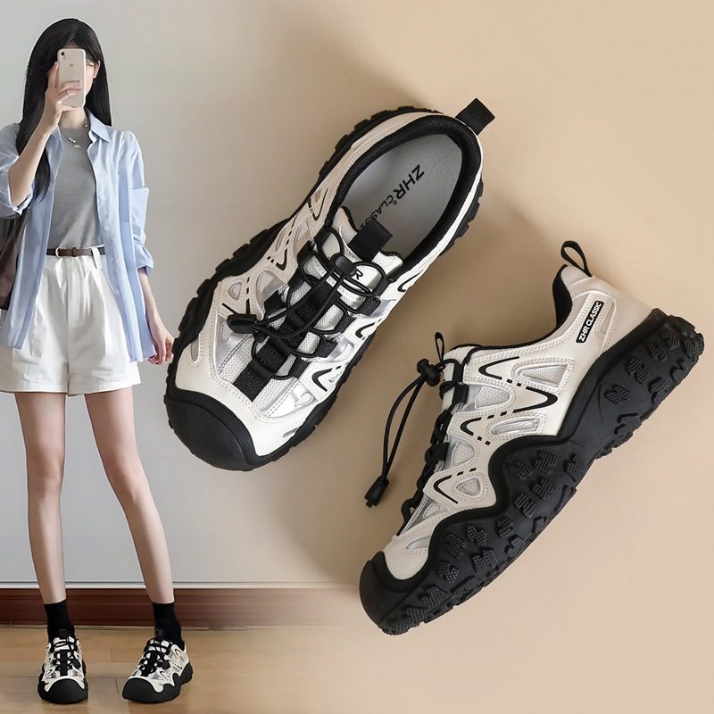 ZHR则则丑萌老爹鞋女2024新款夏季透气户外凉鞋徒步登山鞋运动鞋,运动鞋new,老爹鞋,淘宝优惠券,粉丝福利购,淘宝优惠卷