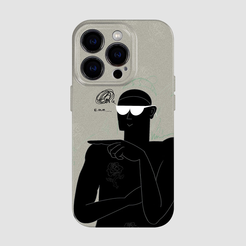 EMM~iPhone14苹果15promax菲林手机壳xr全包软壳13mini小众艺术12创意11耐脏xs高级感适用ma