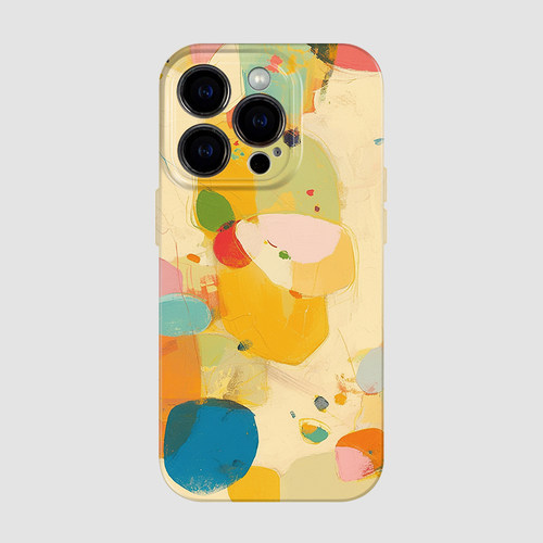 艺术生iPhone14苹果15promax全包手机壳软壳13pro小众简约12创意11耐脏17高级xr适用mate30pro华为Pura70Pro+