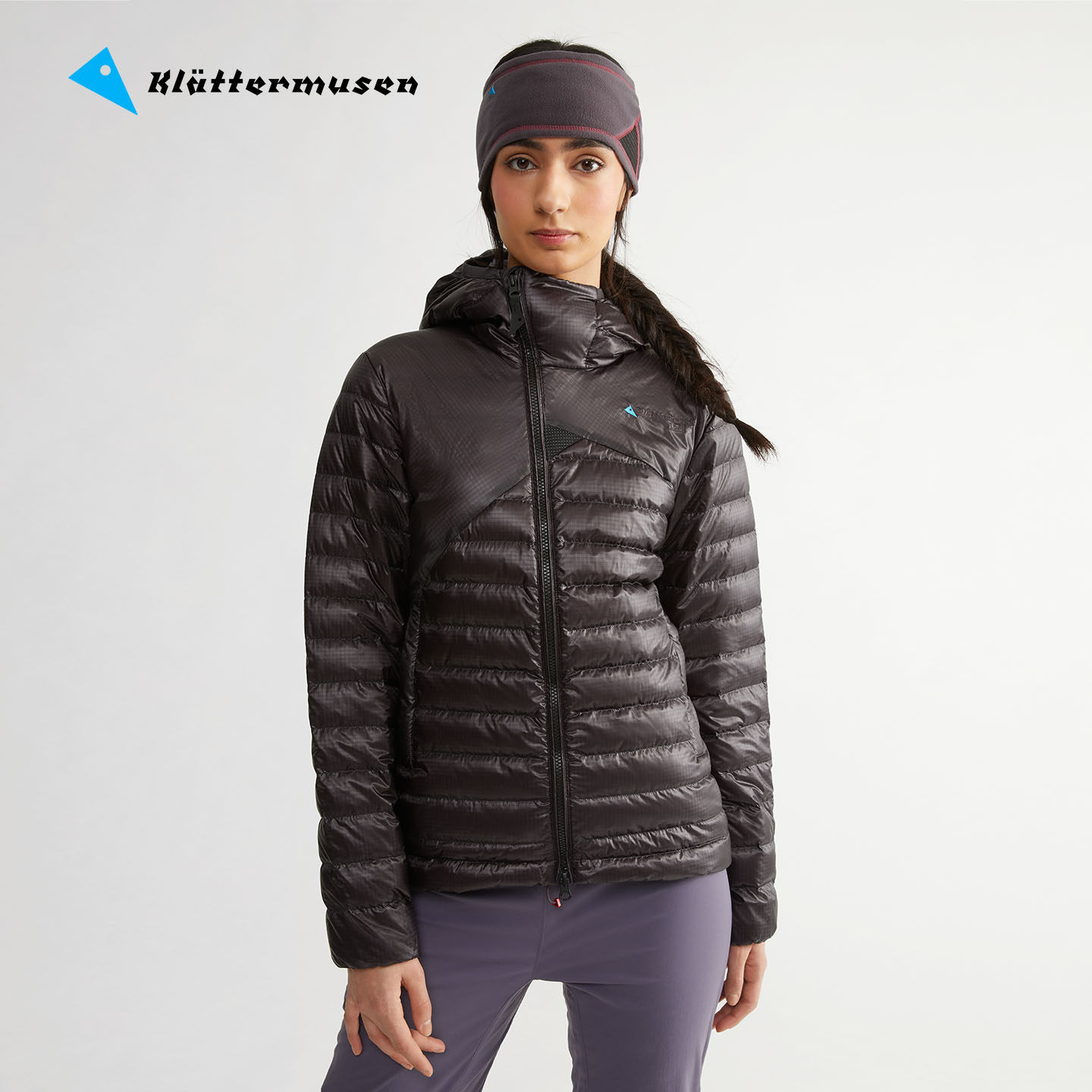 Klattermusen攀山鼠 户外轻量排骨羽绒服带帽女款（空气）10283