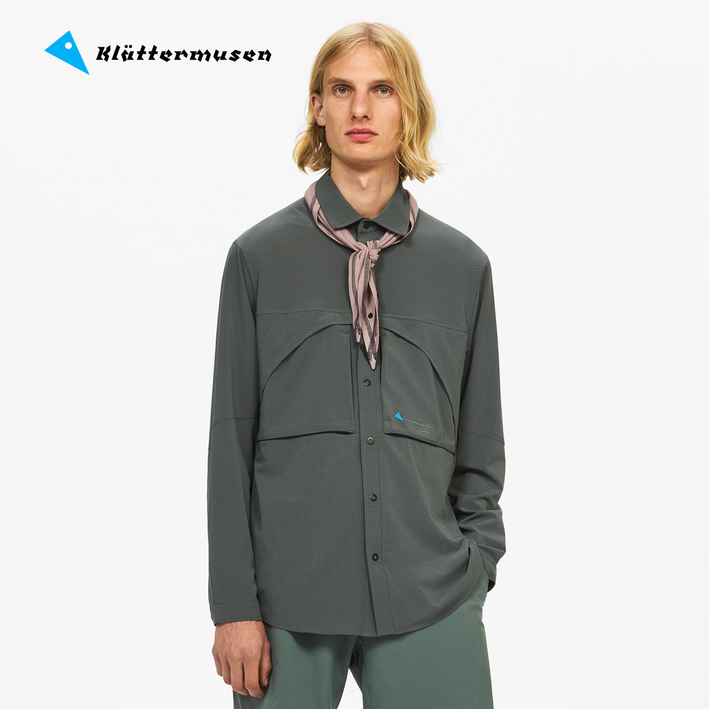 Klattermusen攀山鼠 户外透气防晒衬衫男款(松林巴罗)新品10597