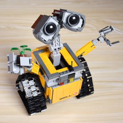 瓦力机器人电动遥控积木拼装模型汽车摆件总动员儿童益智玩具男女