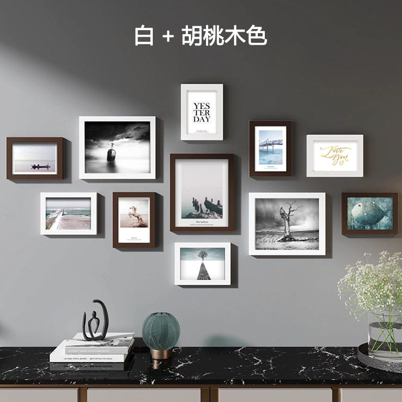 照片墙组合相框创意装饰P