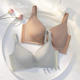 桃花季 内衣女小胸聚拢显大防下垂无钢圈收副乳光面性感纯欲风文胸