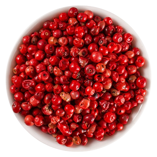 红胡椒500克 Dried Pink Peppercorns空干淡红胡椒粒(籽)西餐原料