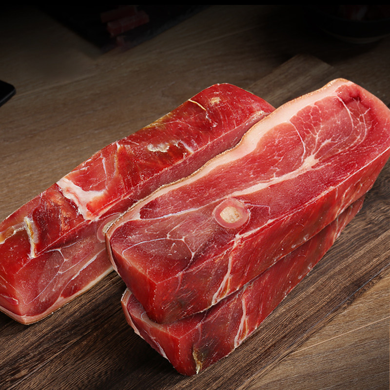 金华火腿带骨中方正宗金华火腿肉块切片礼盒装浙江土特产煲汤美食