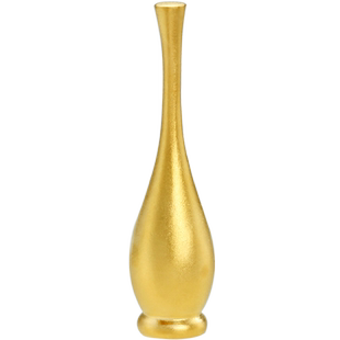 足金999观音菩萨法器柳枝净瓶观音佛像法器摆件杨柳枝玉净瓶配件