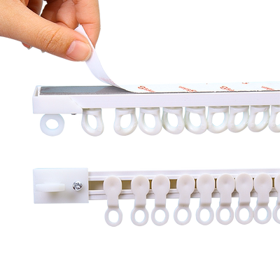 免打孔轨道窗帘杆门帘杆