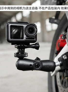 五匹MWUPP摩托车运动相机支架GOPRO小蚁山狗360Instar相机固定架