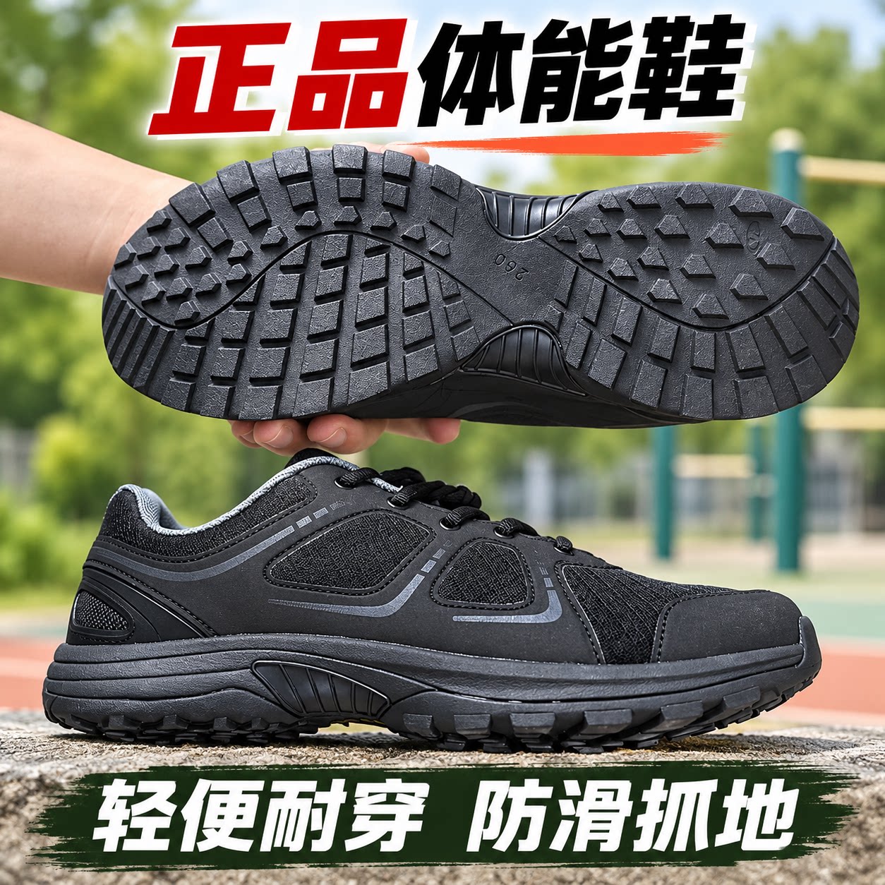 原厂正品新式体能训练鞋春夏户外越野军人透气休闲跑步运动鞋