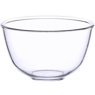 喜碧出口玻璃碗家用加厚大水果沙拉泡面汤碗色拉辅食碗发面和面盆