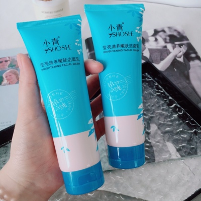 越洗越嫩 好皮肤洗出来~小青莹亮滋养嫩肤洁面乳滋润保湿滋养120g