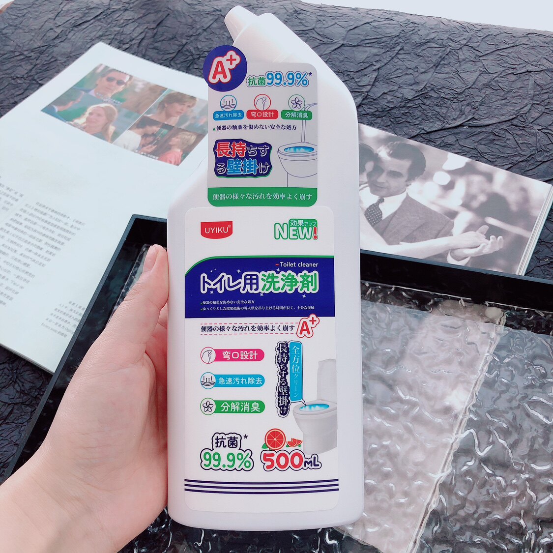 臭气熏天？不存在的~物以可香氛洁厕液抑菌清洁洁厕灵500ml