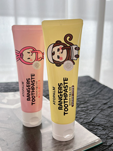 看日期拍 韩国进口果味牙膏100g温和含氟防蛀23年11月 介意慎拍