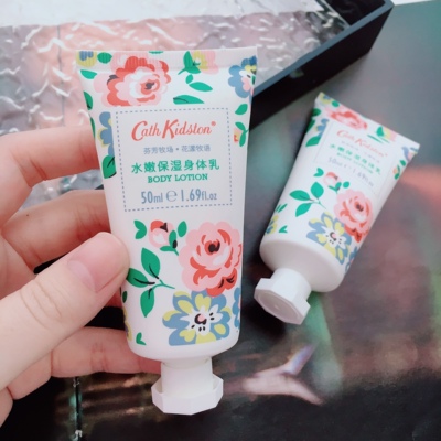 干皮天菜~CathKidston水嫩保湿身体乳滋养柔嫩润泽香氛护手霜50ml
