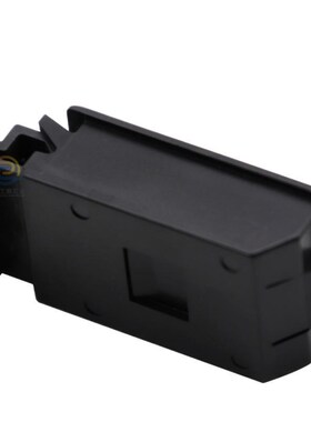 黑色嵌入式暗拉手搭扣 配电v箱机柜侧门尼龙塑料带弹簧725长勾锁