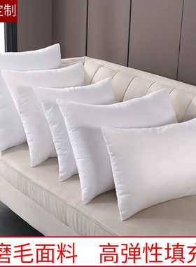 抱枕枕芯靠垫芯心内芯长方形沙发内胆x40x45x50x55x60x65定做