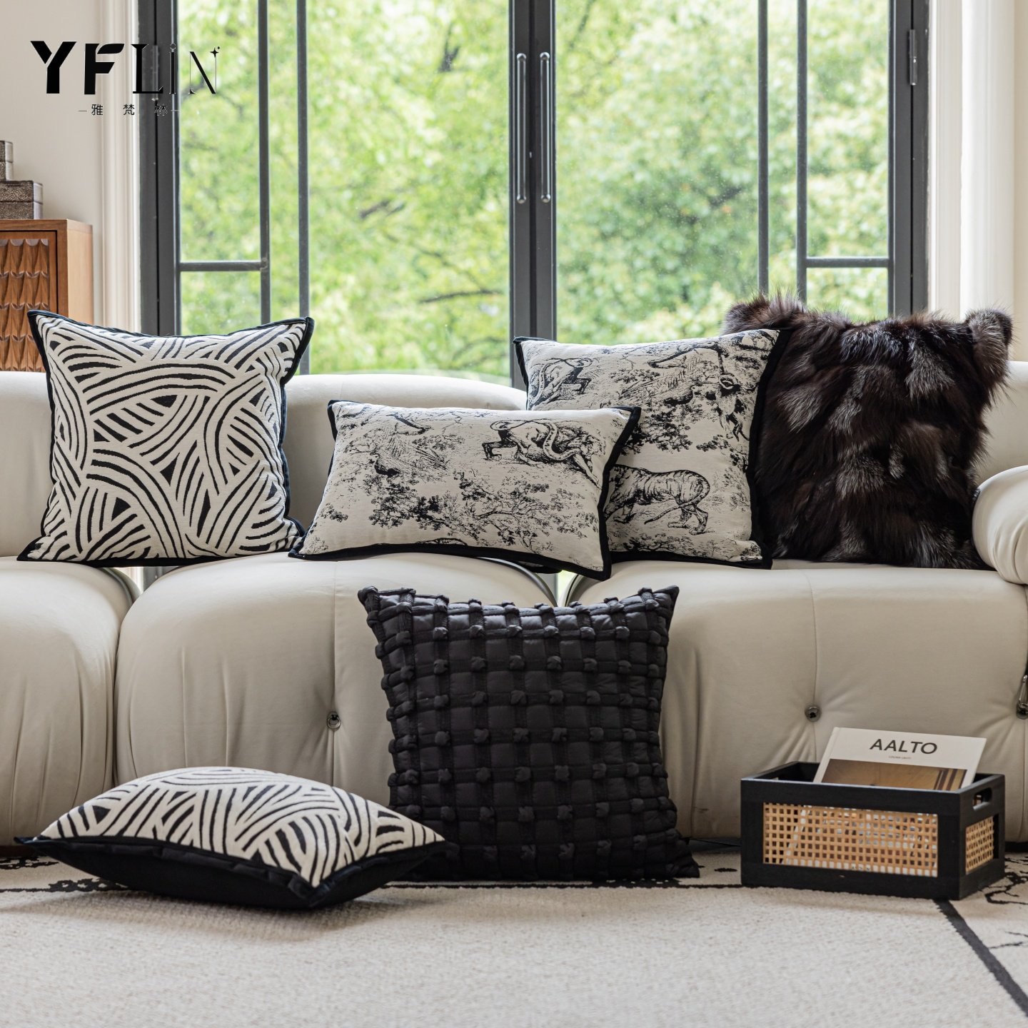 样板间高级感沙发抱枕