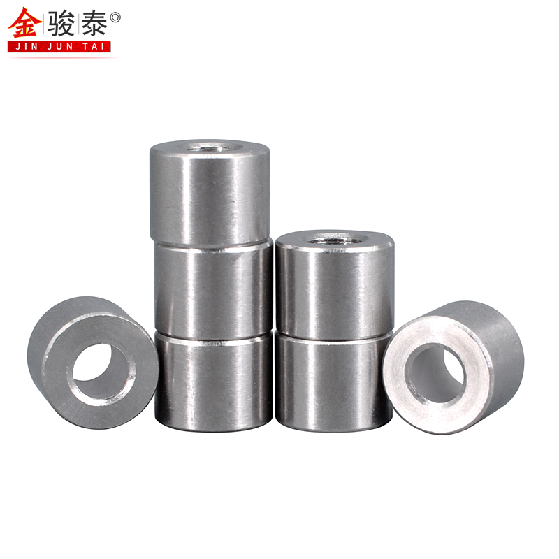 304不锈钢无牙空芯套管圆柱空心轴套环保无心磨奶嘴内胆裹胶用6