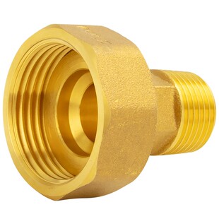 全铜水表水泵接头4分变6分转1寸2内外丝活接头DN20活接六分一寸25