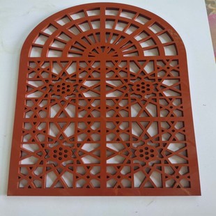 隔断装 雕花板镂空花格 饰网红屏风简约现代客厅玄关PVC吊顶中式