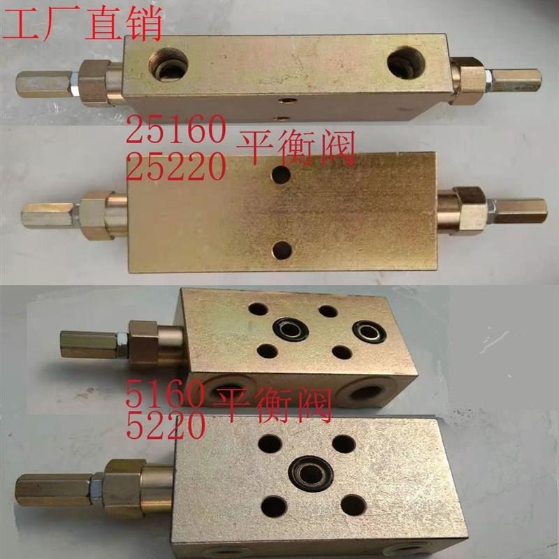 液压双向平衡阀 h25160 25220A B 油缸锁工程吊车液压锁马达油缸