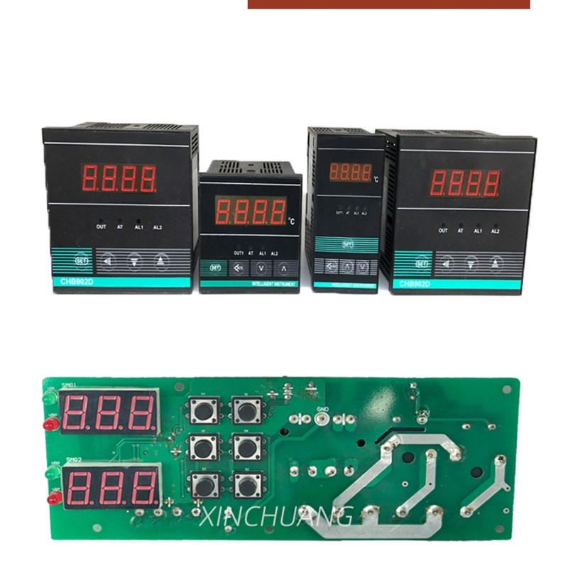 智能温控器CHB401CHB702PT100上下限k型智能数显温控表自动控制仪