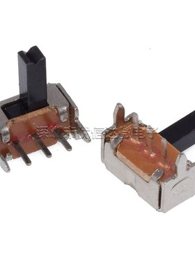 拨动开关SS12D07VG3/4/5/6/7/8柄高SK12D07滑动单刀双掷二档三脚