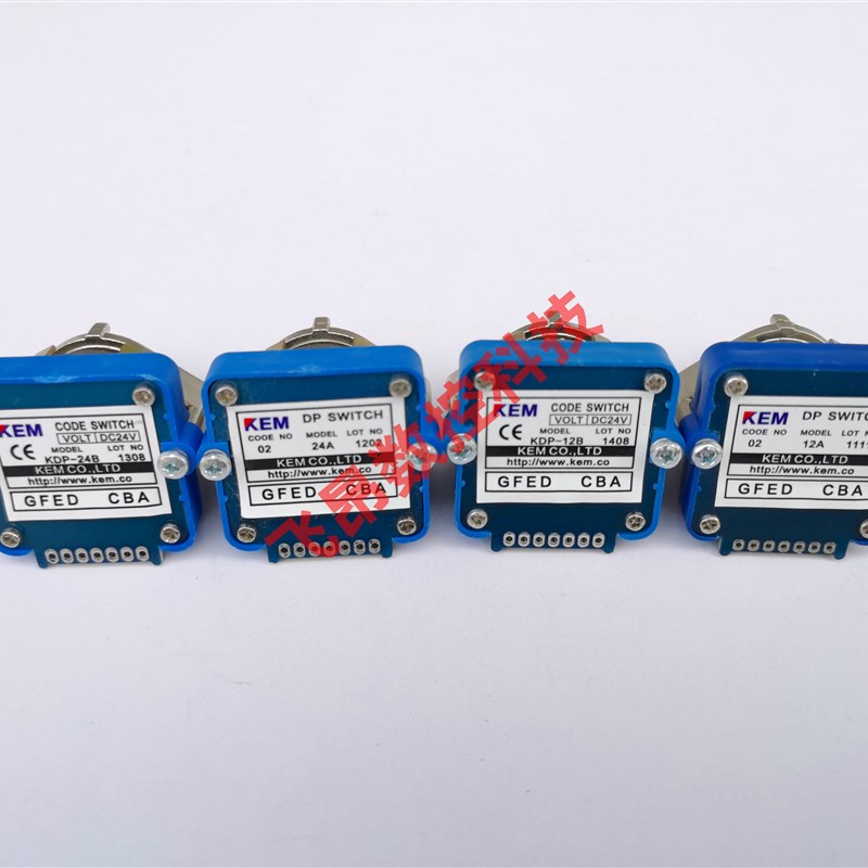 KEM韩国数字式波段开关KDP 12/24/A/B 01/02/J/N 方式开关