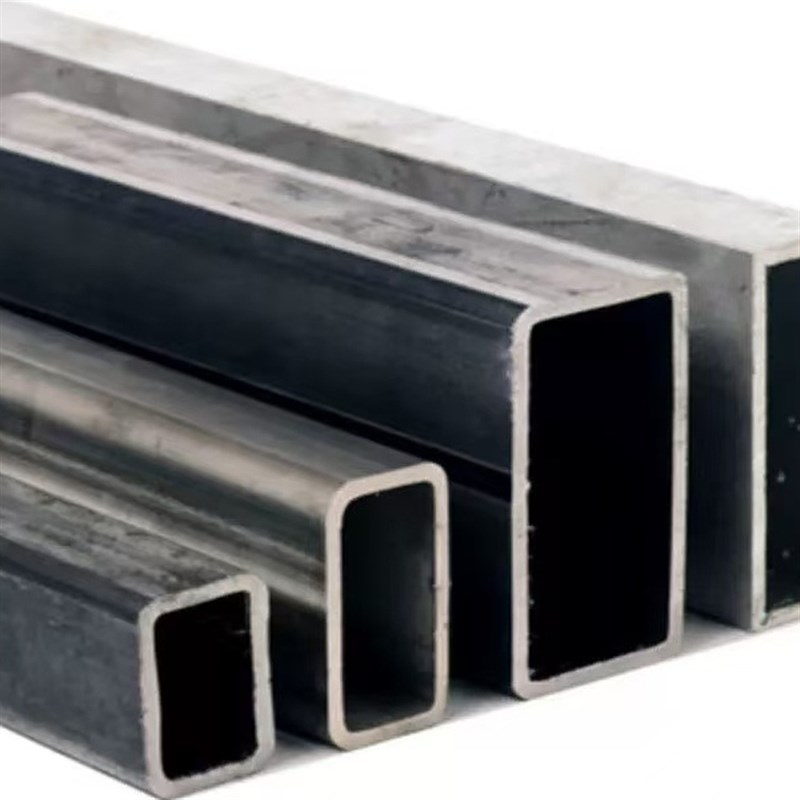 Q235黑铁矩形管扁管方通圆管镀锌管钢管碳钢家具管10*20/30/40/50