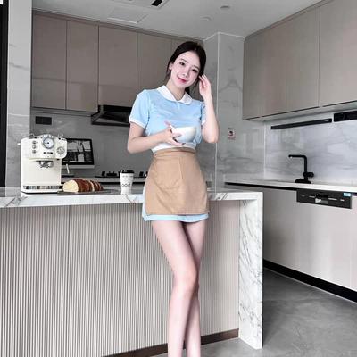 好利来工服同款好利来工装套装好利来制服显瘦辣妹短裙御姐套装